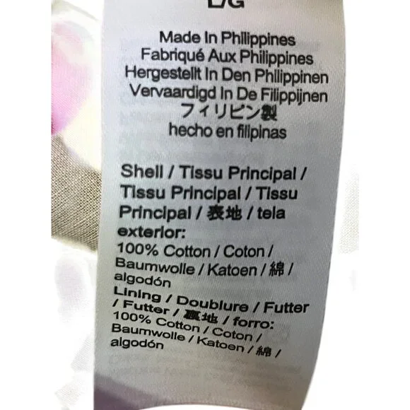 J.Crew Collection Ratti Floral Wrap Blouse Womens L AW532 NWT Cotton Ruffle Top - Picture 7 of 16